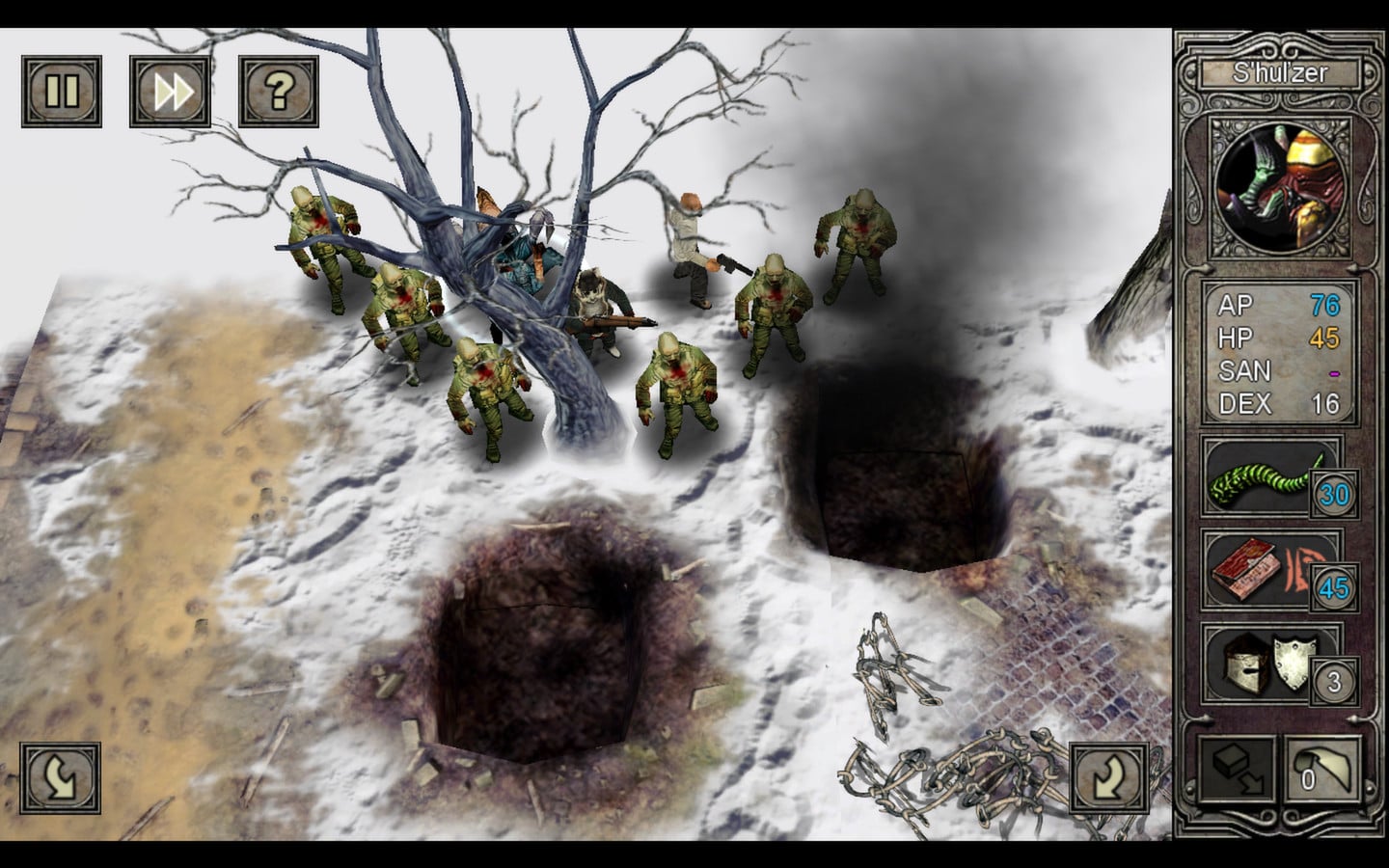 Скриншот Call of Cthulhu: The Wasted Land
