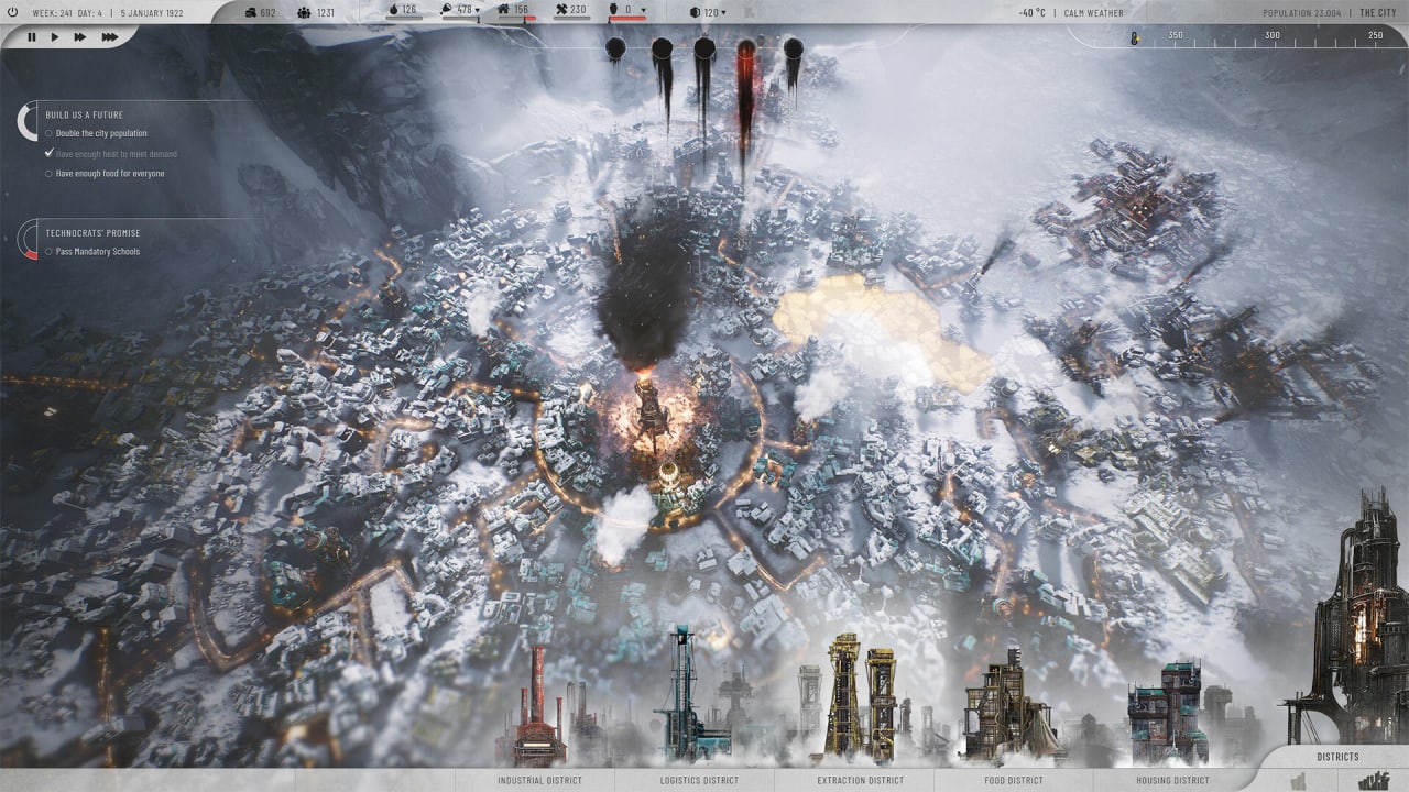 Скриншот Frostpunk 2
