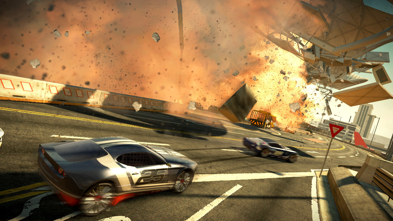 Скриншот Split Second: Velocity (2010) PC