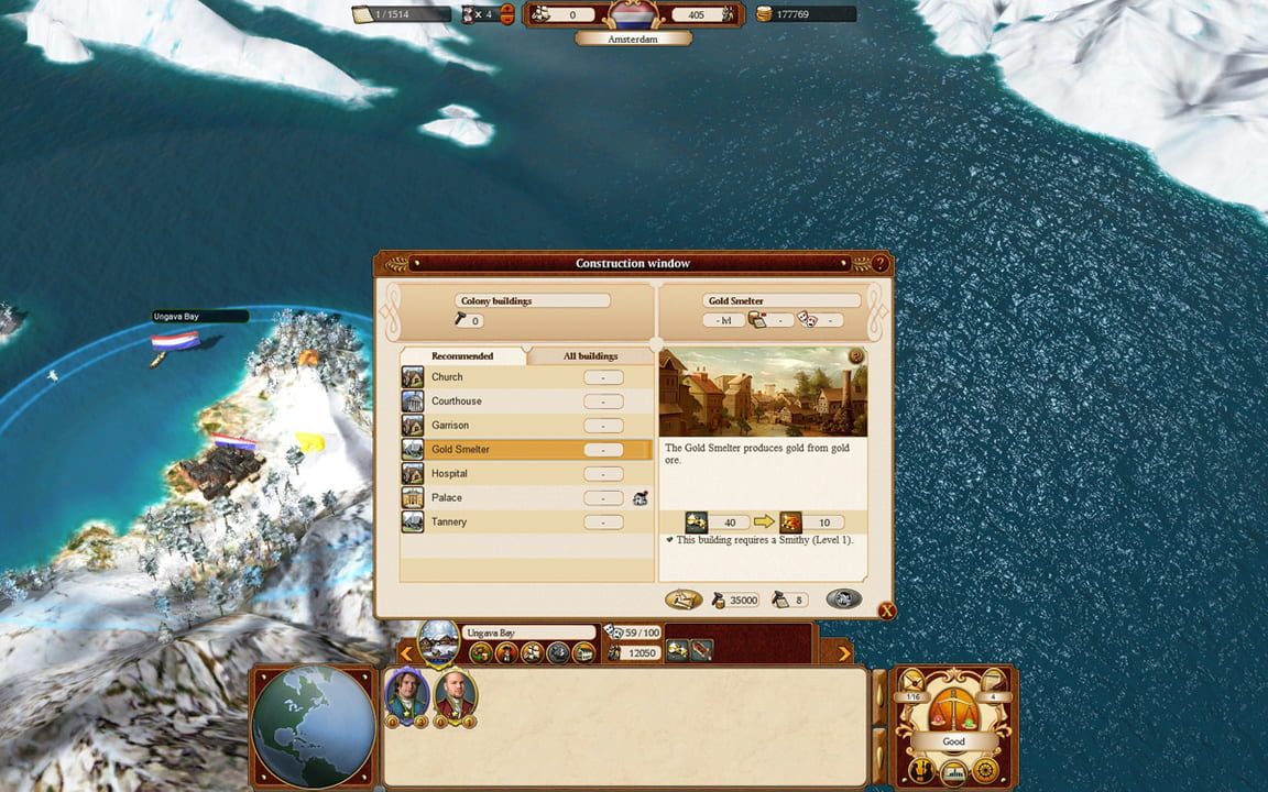 Скриншот Commander: Conquest of the Americas (2010) РС