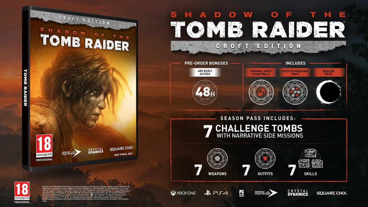 Скриншот Shadow of the Tomb Raider - Croft Edition (2018) PC