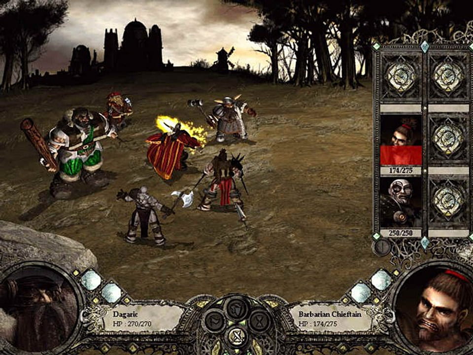 Скриншот Disciples II: Dark Prophecy (2002) PC