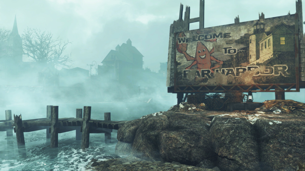 Скриншот Fallout 4: Far Harbor (2016) PC