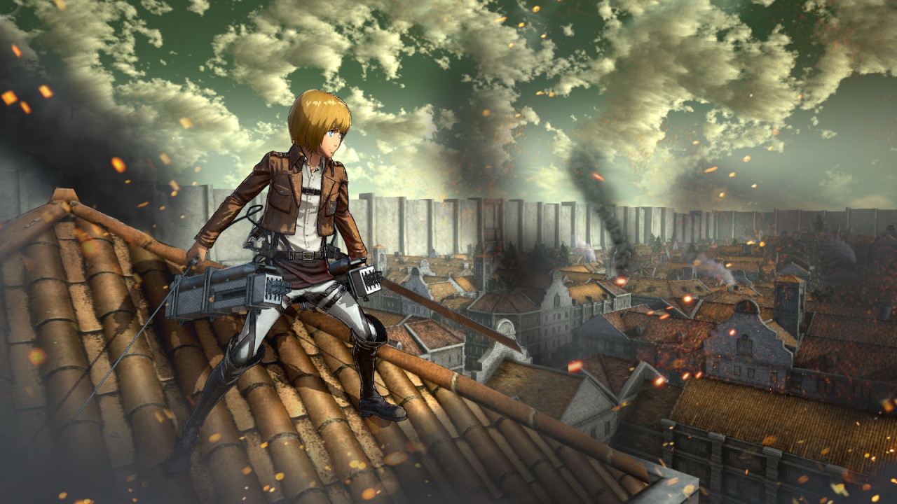 Скриншот Attack on Titan / A.O.T. Wings of Freedom (2016) PC