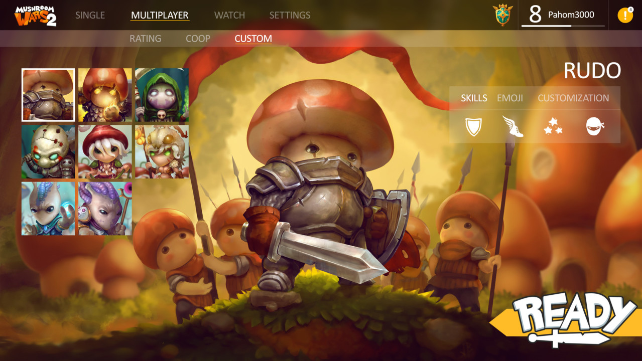 Скриншот Mushroom Wars 2 (2017) PC