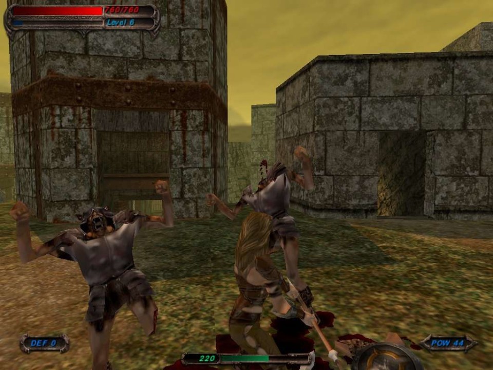 Скриншот Разрыв: Лезвие Тьмы / Severance: Blade of Darkness (2001) PC | RePack от R.G. Механики