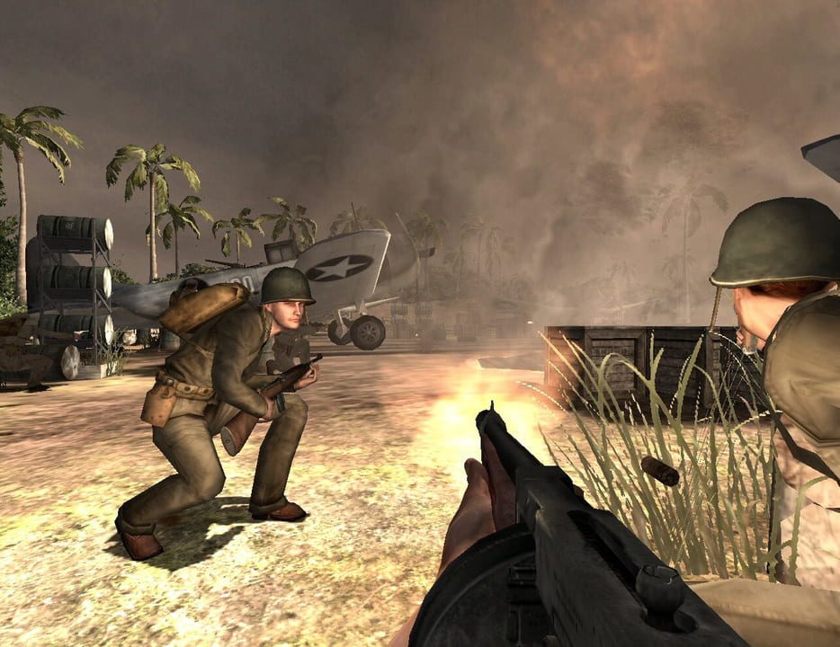 Скриншот Medal of Honor: Pacific Assault (2004) PC