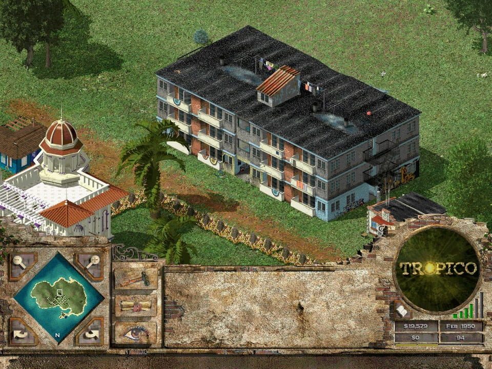 Скриншот Tropico 2: Pirate Cove (2003) РС