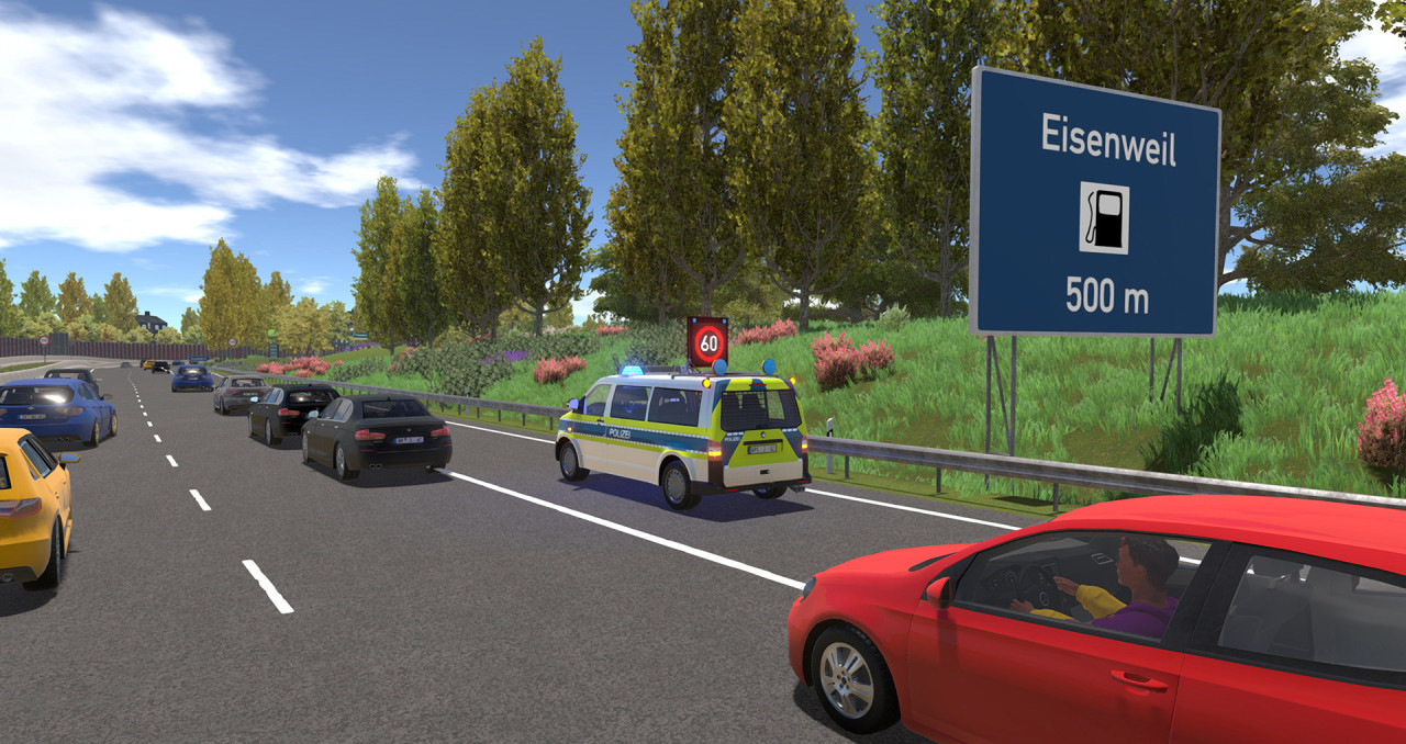 Скриншот Autobahn Police Simulator 2 (2017) PC