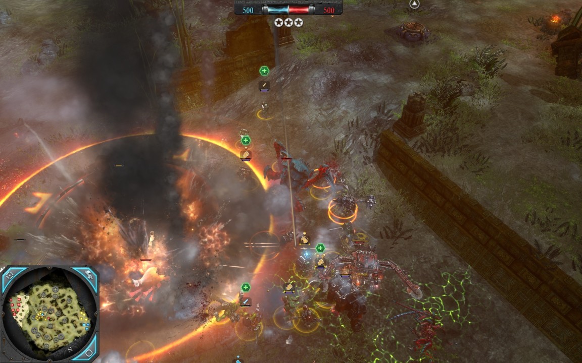 Скриншот Warhammer 40,000: Dawn of War II: Chaos Rising (2009-2010) PC | RePack от R.G. Механики