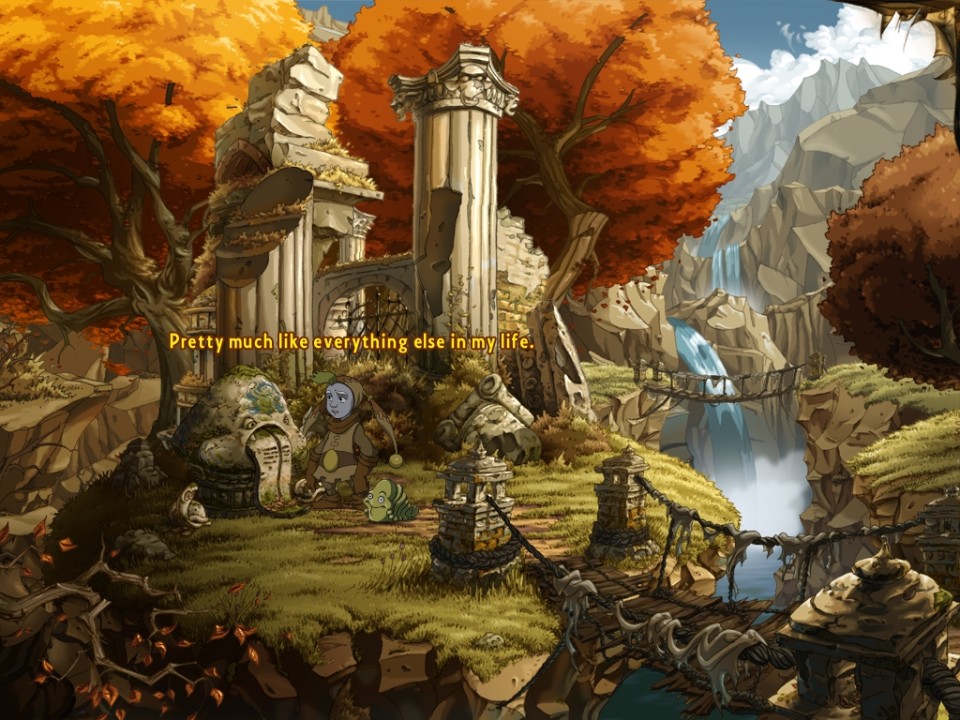 Скриншот Ускользающий мир / The Whispered World - Special Edition (2014) PC | RePack от R.G. Механики