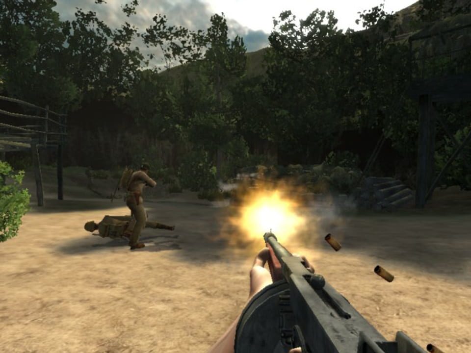 Скриншот Medal of Honor: Pacific Assault (2004) PC