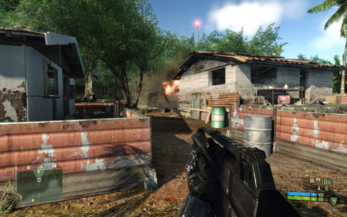 Скриншот Crysis [v.1.1.1.6156] (2007) PC