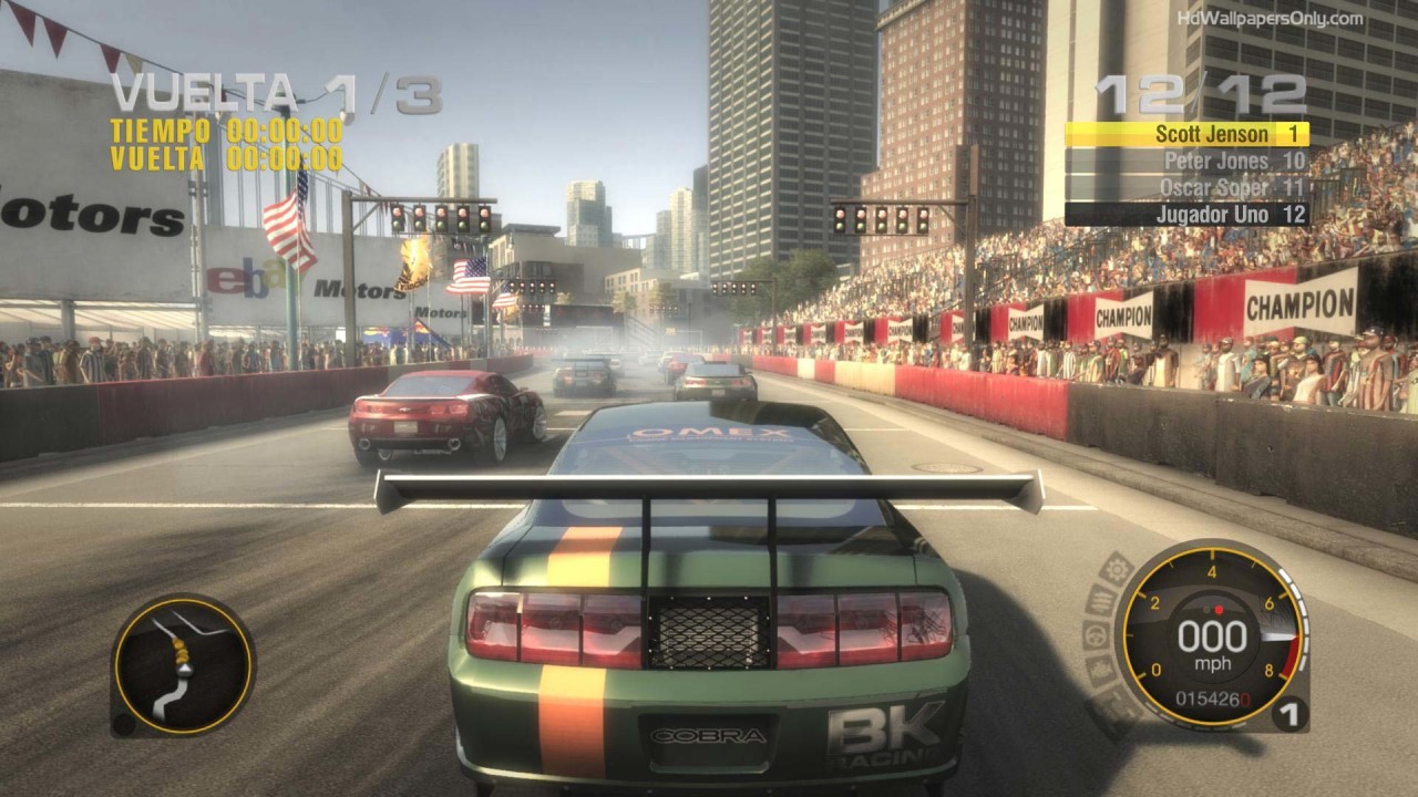 Скриншот Race Driver: GRID (2008) PC | Repack от R.G. Механики