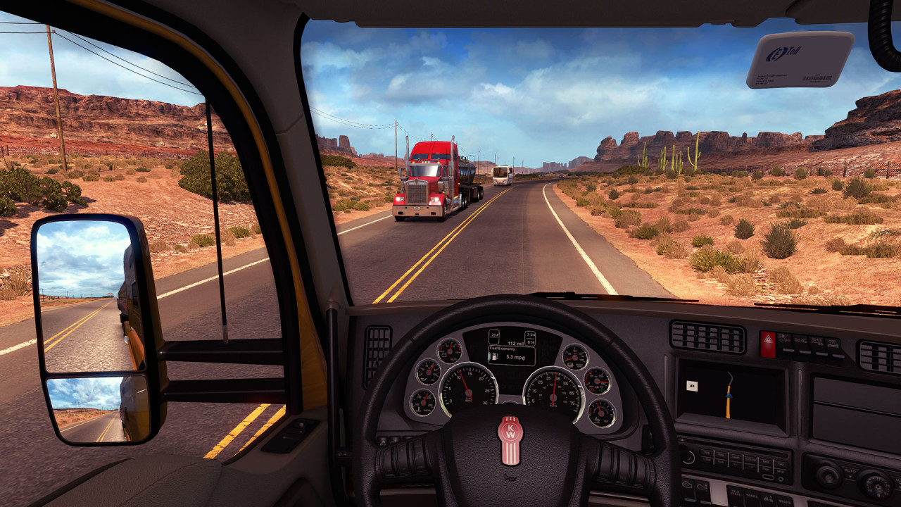 Скриншот American Truck Simulator [v 1.6.2.4s + 14 DLC] (2016) PC | RePack от R.G. Механики